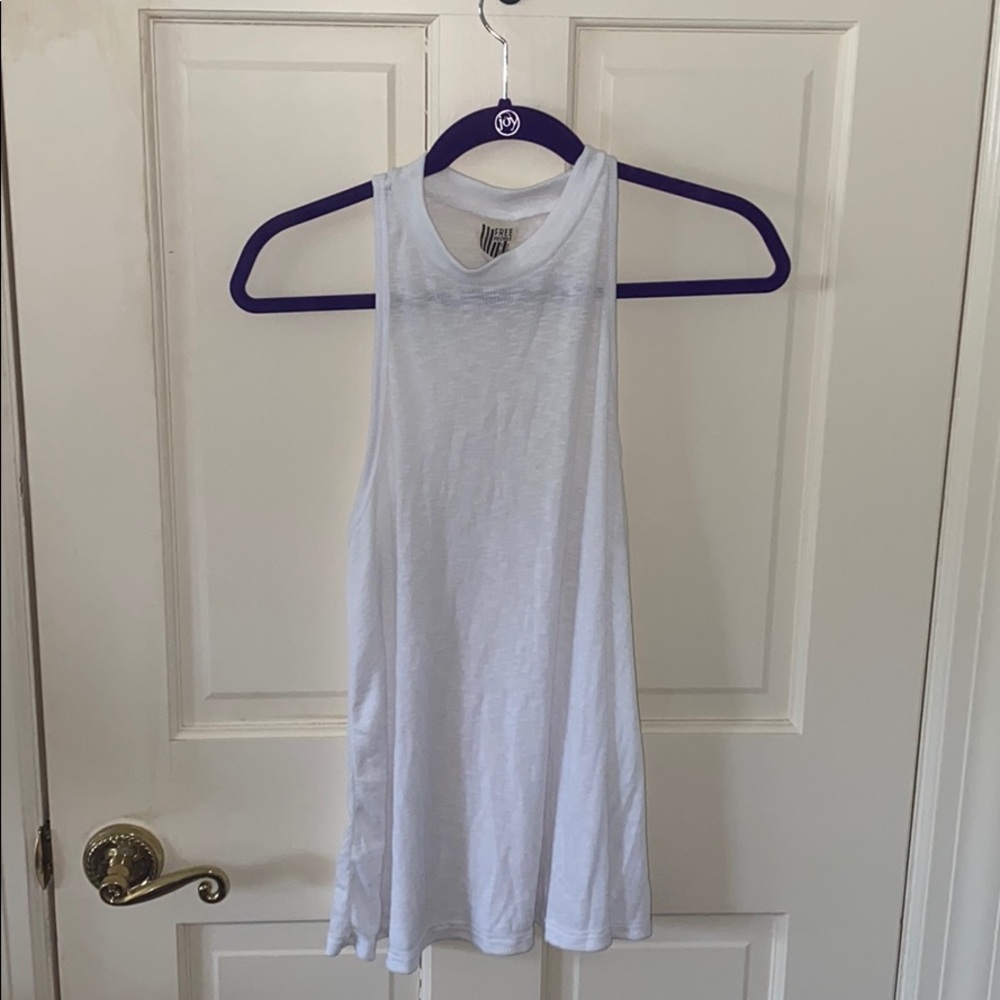 Highneck racer back shirt